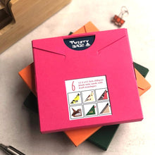 Load image into Gallery viewer, Pink box including greetings cards.