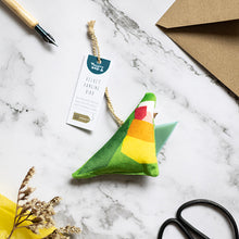 Load image into Gallery viewer, Velvet Hanging Decoration - Love Bird