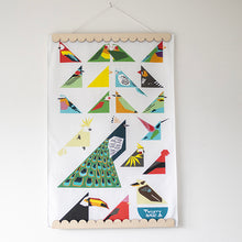 Load image into Gallery viewer, A3 Scallop American Maple Magnetic Tea Towel or Print Hanger