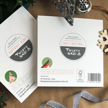 Load image into Gallery viewer, Christmas Card Back