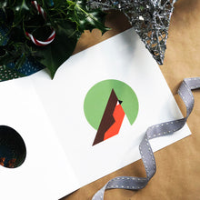 Load image into Gallery viewer, Robin Christmas Card Inside