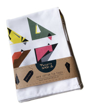 Load image into Gallery viewer, Garden Birds Tea Towel