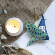 Load image into Gallery viewer, Peacock Christmas Decoration