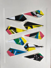 Load image into Gallery viewer, Original Screen Print - Feathers Full colour- Framed