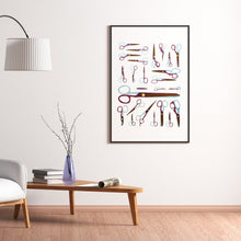 Load image into Gallery viewer, Scissor Print