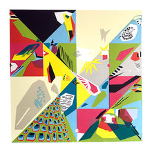 Load image into Gallery viewer, Original Screen Print - Twenty Birds - Serie 3 - Unframed