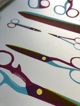 Load image into Gallery viewer, Scissor Print