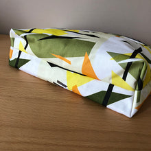 Load image into Gallery viewer, Zipped Bag - Abstract Goldcrest