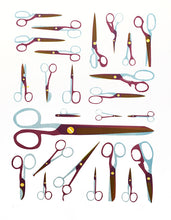 Load image into Gallery viewer, Scissor Print