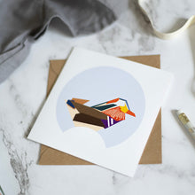 Load image into Gallery viewer, Small Duck Card - Mandarin