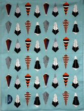 Load image into Gallery viewer, A3 Scallop American Maple Magnetic Tea Towel or Print Hanger