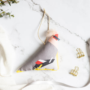 Cotton Hanging Decoration - Waxwing