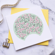 Small Blank Card - Early Spring Flowers - Heather Erica
