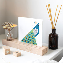 Load image into Gallery viewer, Hold It + Remembrance/Card Holder/ Beech Wood