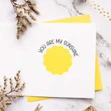 Load image into Gallery viewer, Large Flower Vallentine's Card - Circle cut - Dahlia - 'My Favourite Person'