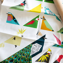 Load image into Gallery viewer, Birds Tea Towel - Tropical