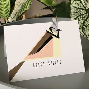 Crest Wishes Card