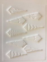 Load image into Gallery viewer, Original Embossing - Cathy&#39;s Feathers - Unframed