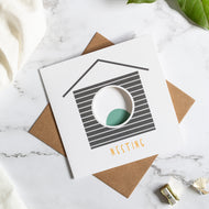Birdhouse Card - Nesting