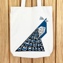 Load image into Gallery viewer, Peacock Tote Bag