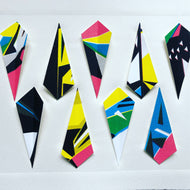 Original Screen Print - Feathers Full colour- Framed