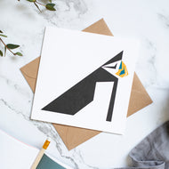 Square Card - Puffin