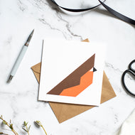 6 x Small Christmas Cards - Robins