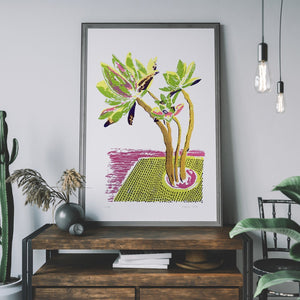 Plant Print - Large Succulent 1