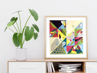 Original Screen Print - Twenty Birds - Serie 3 - Unframed